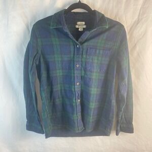 LL Bean - Women's Scotch Plaid Flannel Shirt, Relaxed fit